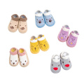 chaussettes de course pour bébé chaussures à semelle en cuir antidérapante pour petits garçons filles